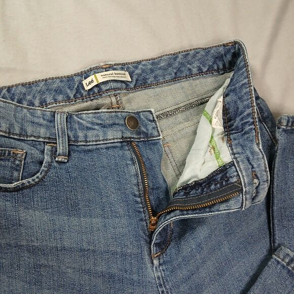 Lee Natural Bootcut Jeans Just Below Waist Denim Pockets Stretch Womens size: 10 - Picture 4 of 9